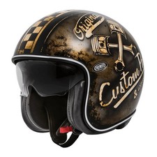 PREMIER Vintage OP 9 Jethelm Jet Rollerhelm Mopedhelm