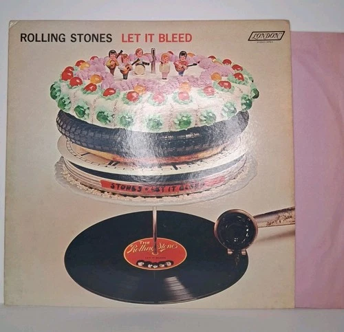 ROLLING STONES LET IT BLEED VINYL LP 1ST PRESS US LONDON NPS-4 PLAY TESTED EX/NM