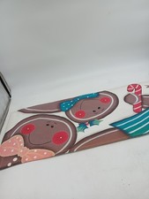 Christmas Gingerbread Wall Banner Its Beginning To Smell Alot Like Christmas 56"