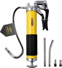 Grease Gun, 8000 PSI Heavy Duty Pistol Grip Grease Gun Kit with 14 oz Capa