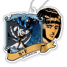 Keyholder MASCOT (Character) Sticky Fingers "JOJO BIZARRE ADVENTURE Golden Wind