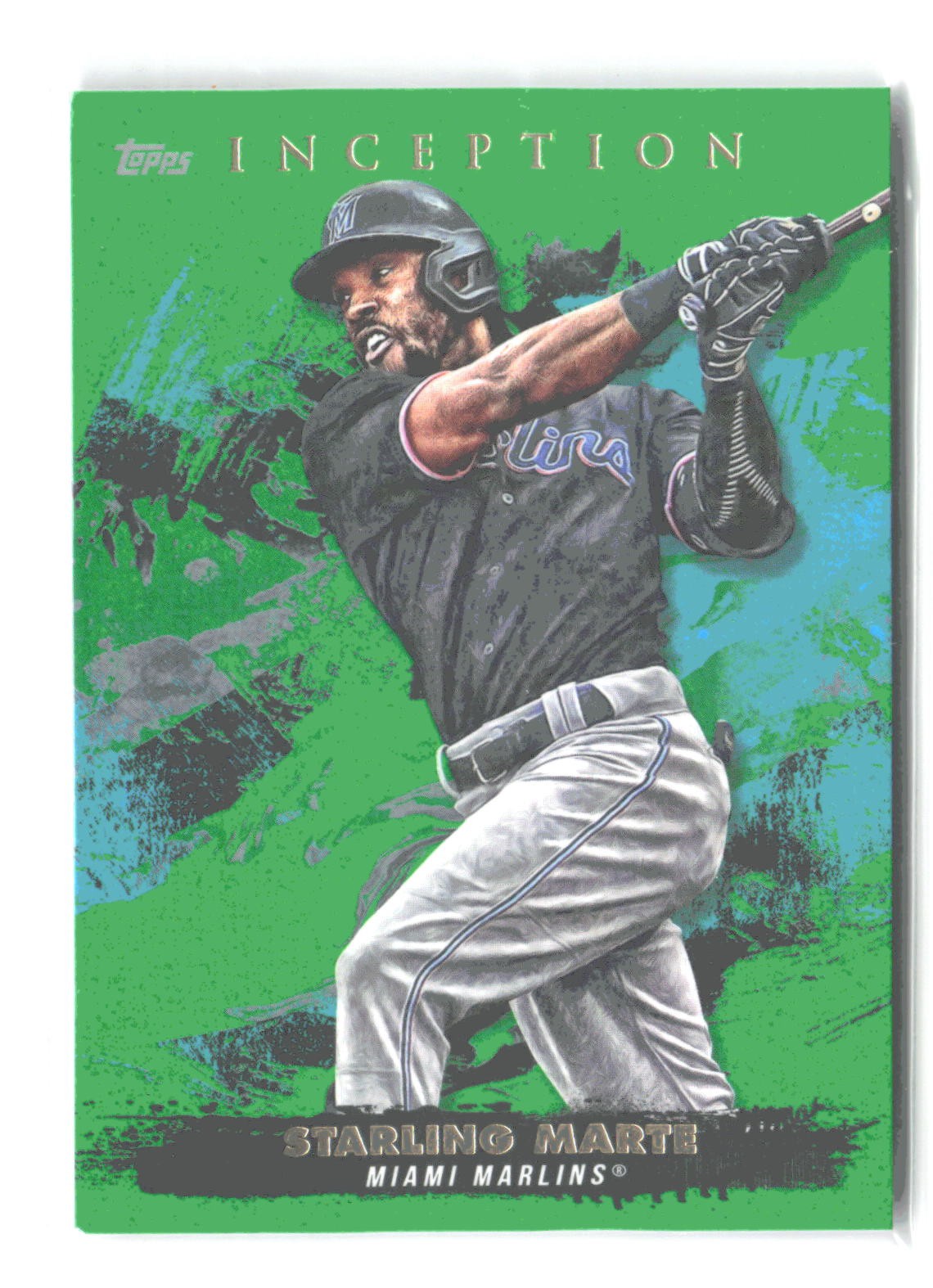 2021 Topps Inception #26 Starling Marte Green