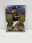2023 Bowman Chrome Draft PAUL SKENES REFRACTOR 1ST BOWMAN ROOKIE SILVER SP