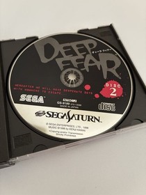 SEGA Sega Saturn [DEEP FEAR] SS Software (NoteRegarding Shipping)