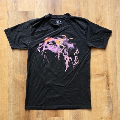 VLONE x NBA YoungBoy Never Broke Again Lightning Face Tee Black