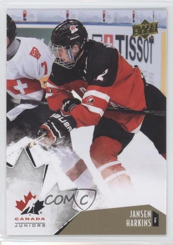 2015 Upper Deck Team Canada Juniors Jansen Harkins #14 card
