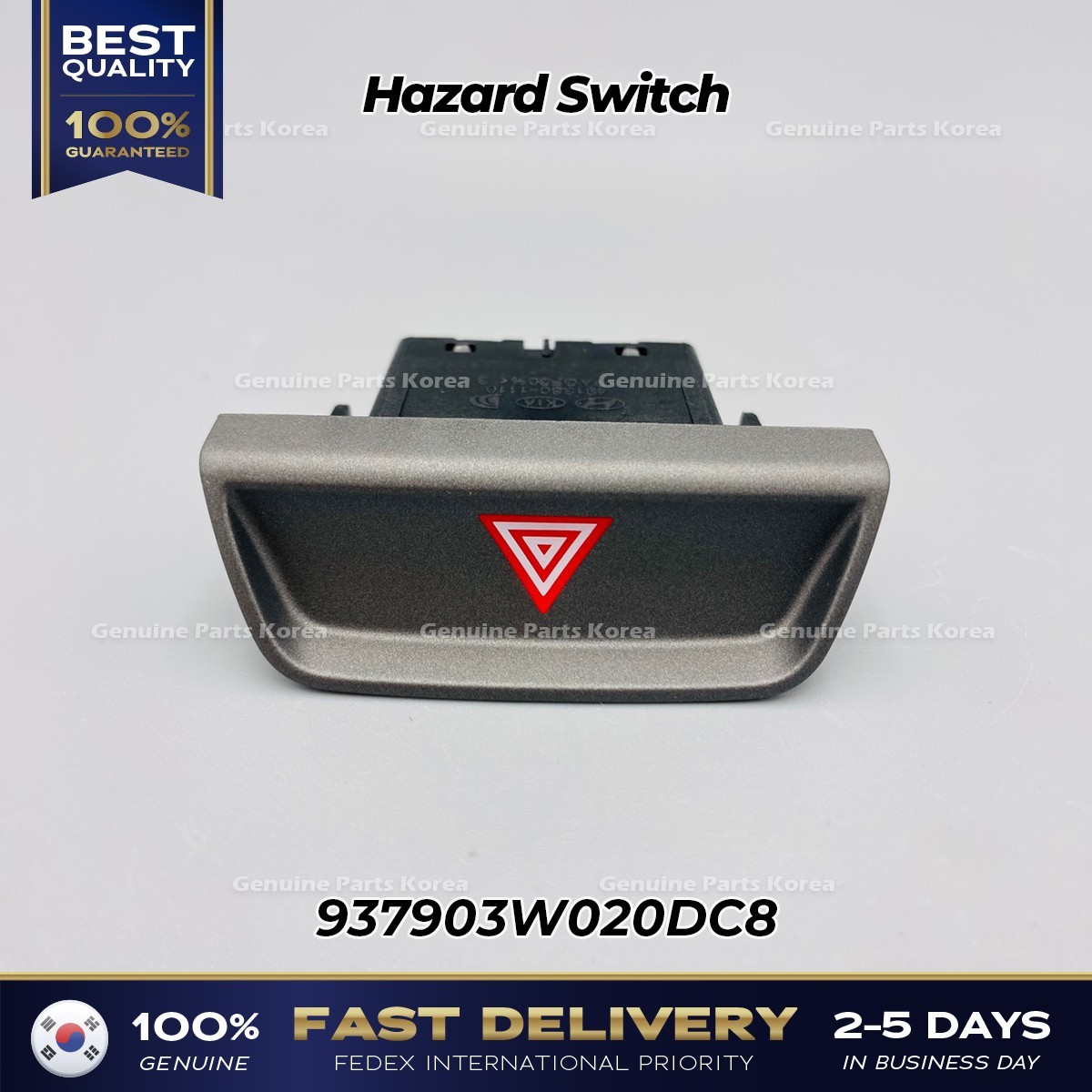 ⭐Genuine⭐ Hazard Switch 937903W020DC8 for Kia Sportage | eBay