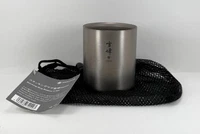 Snow peak H200 TW-124 Titanium Stacking Double Wall Mug Cup 200ml