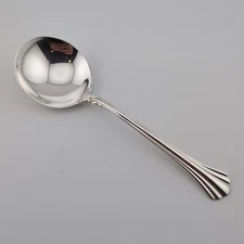 Reed & Barton 18th Eighteenth Century Sterling Cream Soup Spoon(s) - 6"