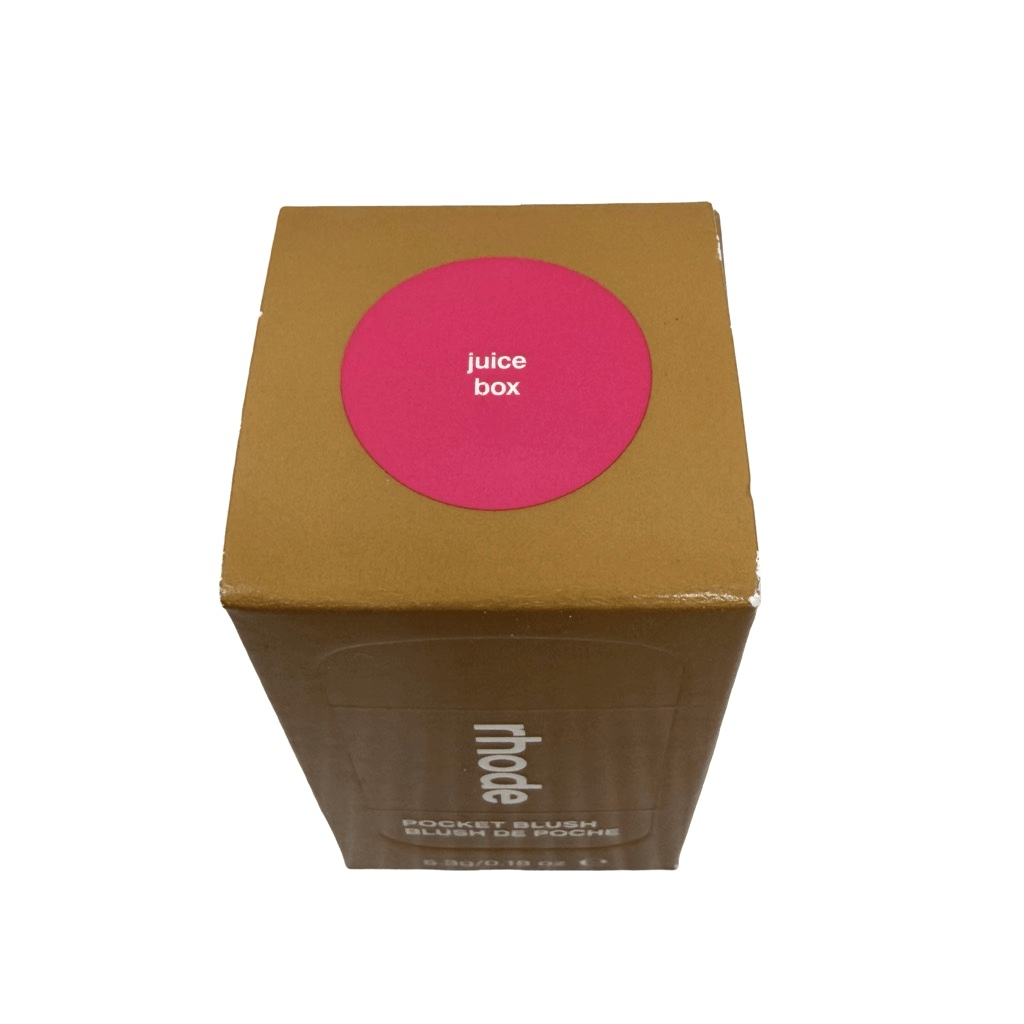 rhode Pocket Blush 5.3g / 0.18 oz Juice Box Hot Pink Hailey Bieber