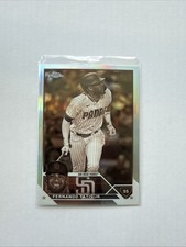 2023 Topps Chrome Fernando Tatis Jr. Sepia Refractor #129 San Diego Padres