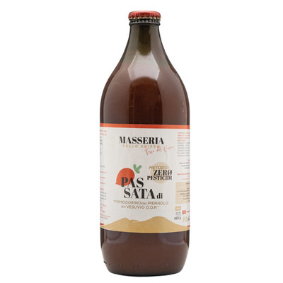 Passata di Pomodorini del Piennolo del Vesuvio DOP 650g Italian Tomato Sauce
