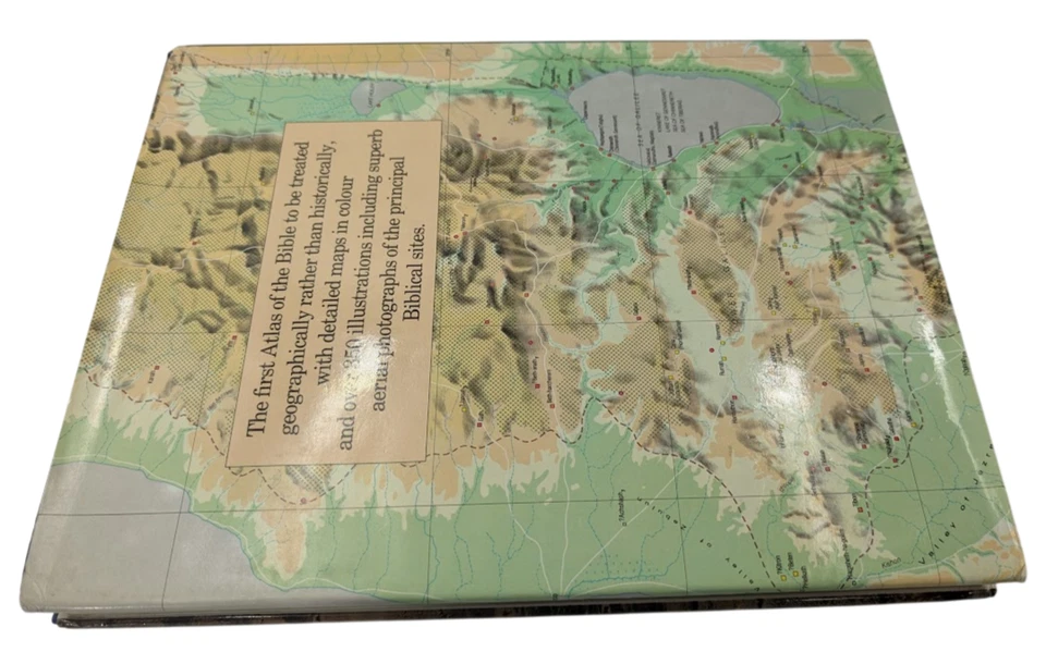 The New Atlas of the Bible JW Rogerson 1985 Illustrated Maps Religion Reference - Image 2 of 4