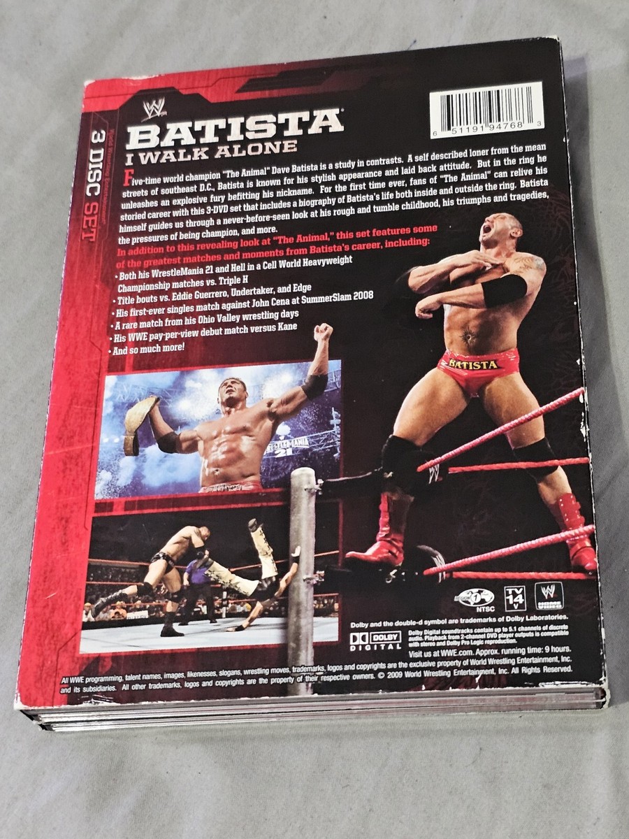 WWE バティスタ アイ・ウォーク・アローン DVD Amazon.com: WWE: Batista: I Walk Alone : Various, Various