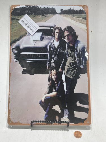Two-Lane Blacktop Dennis Wilson James Taylor Laurie Bird 1971 Tin Metal Poster