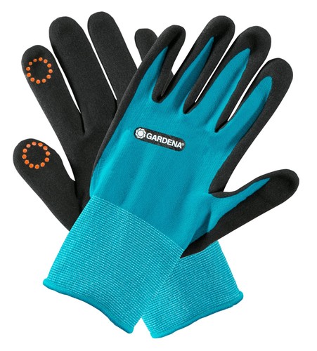Gardena 11513-20 Plant and Ground Glove Size 10 / XL Turquoise Black