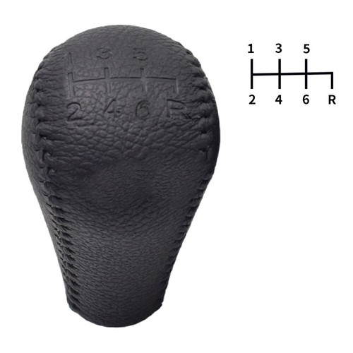 Leder Schaltknauf Für Nissan Navara D40 & Frontier 2005-2015 - 6-Gang Ersatz