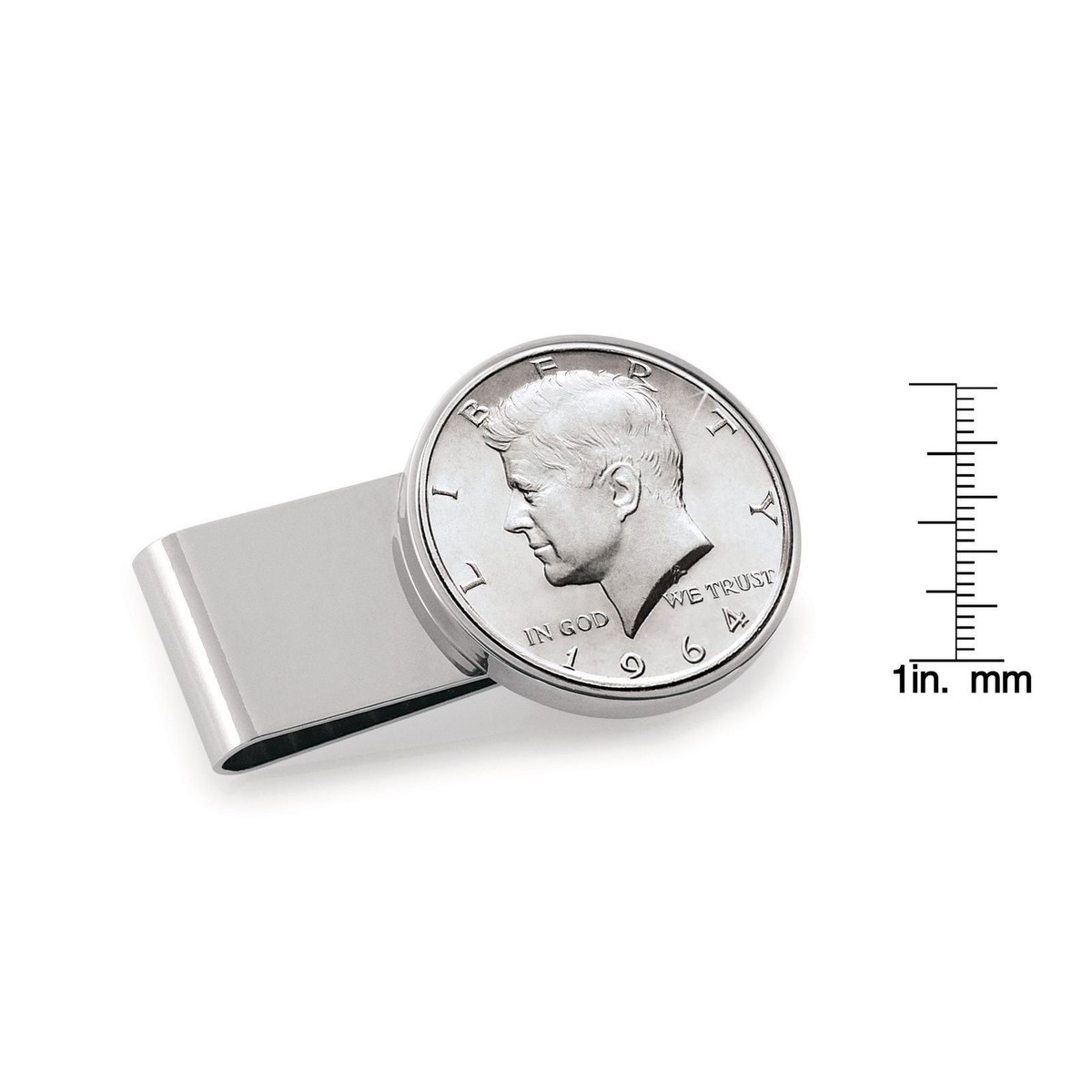 US Coin Gift Silver Walking Liberty Half Dollar Money Clip