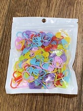 160PC Mix Color Knitting Stitch Counter Crochet Locking Stitch Markers Stitch