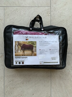 Waldhausen Pferd Abschwitzecke bordeaux 135 cm NEU
