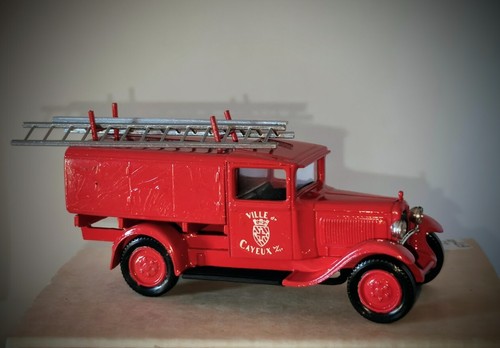 Rare MVI Metal Kit Citroen C4 Fire Truck From Cayeux - Scale 1/43 - Picture 4 of 8