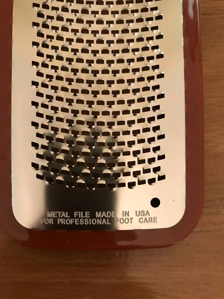 Microplane Colossal Pedicure Rasp Foot File,Brown, Made in USA - Image 2 of 4