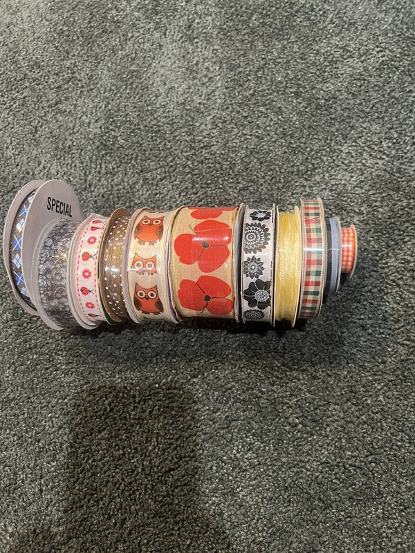 Lot Of 11 Decorative Ribbons (5R)