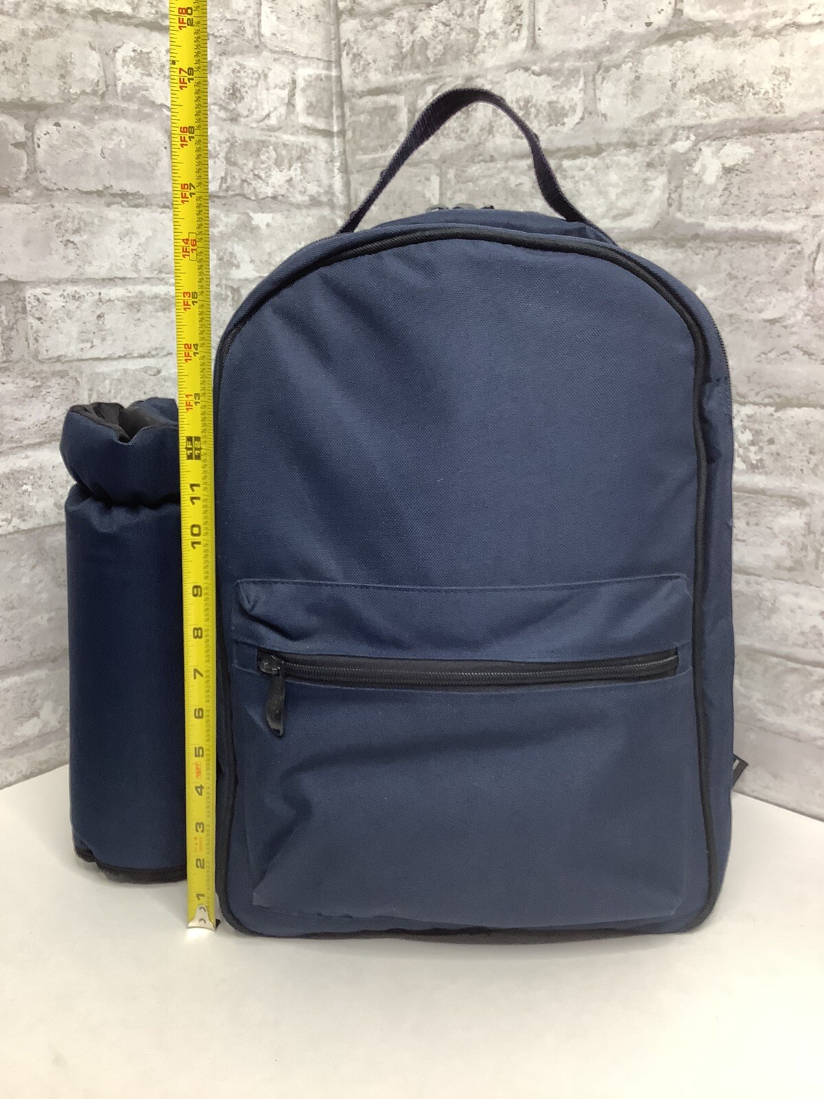 Picnic Time Backpack Blue Wine & Utensils Travel Hiking Camping Insulated Nwot