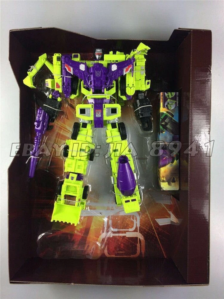 New Deformabl Robot Devastator 6 In 1 Action Figure 12" Engineering Truck Toys - Image 3 of 4