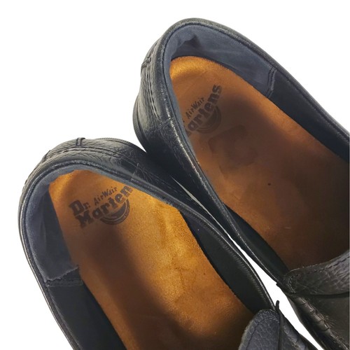 DR. MARTENS Shoes Men Size 10 Brown Leather Slip On Casual Penny Loafers N08-001 - Picture 8 of 11