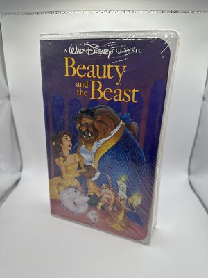 Walt Disney The Beauty and the Beast 1992 RARE Black Diamond VHS COLLECTORS SEAL