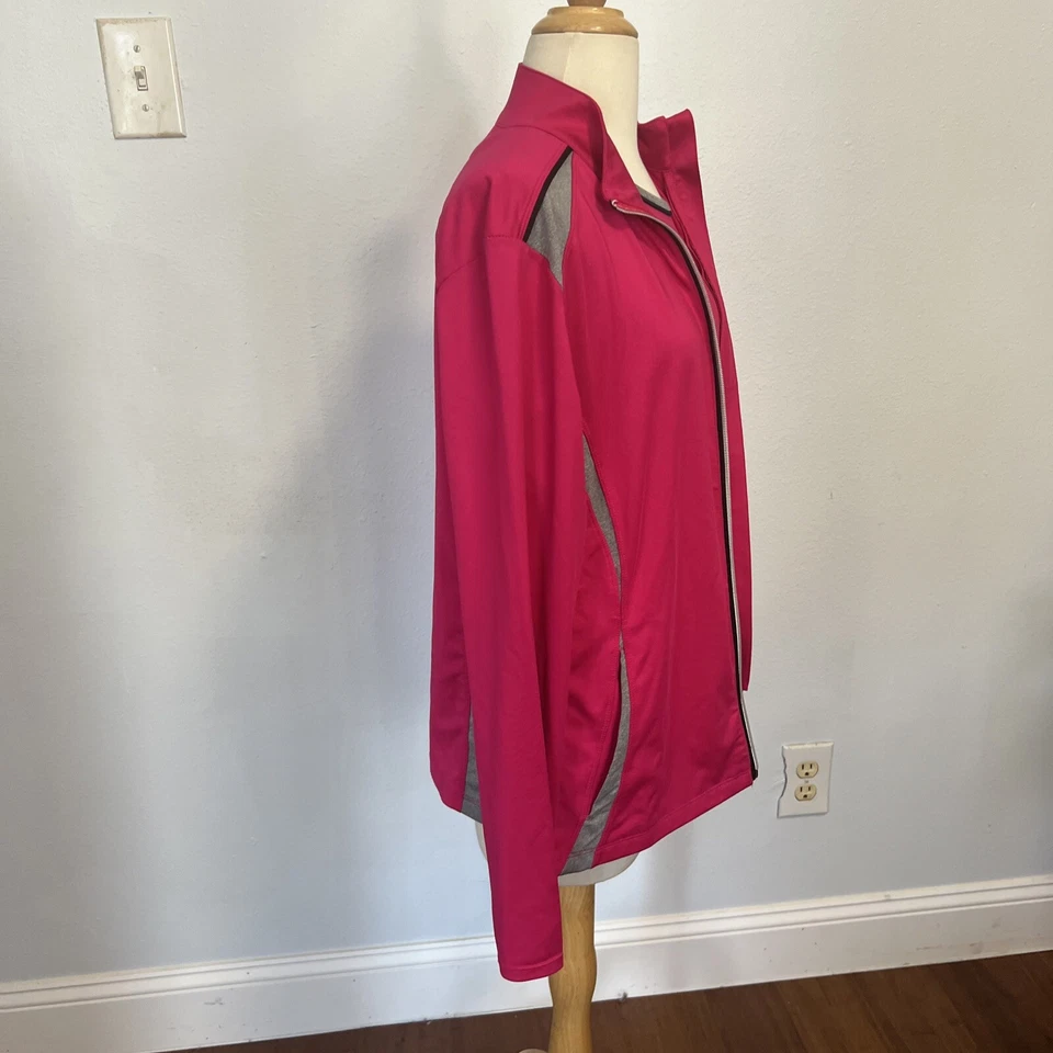 Tail Tech Jacket Womens Medium Pink Athleticwear Tennis Golf Barbiecore Top Set - Image 4 of 4