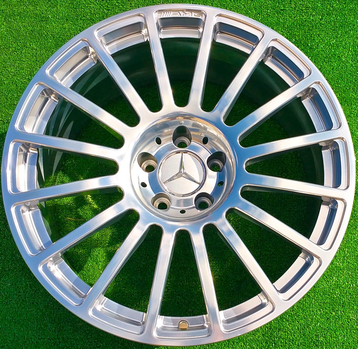 4 PERFECT Factory Mercedes Benz CLK63 Wheels Black Series Genuine