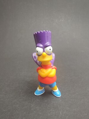 The Simpsons | Bart | Burger King | Figur 2000 | 10 Cm | Sammelfigur | Bartman |