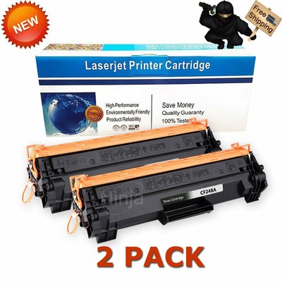 2 Pack CF248A 48A Bk Toner Cartridge For HP LaserJet Pro M15w M15a M28a  M28w MFP | eBay