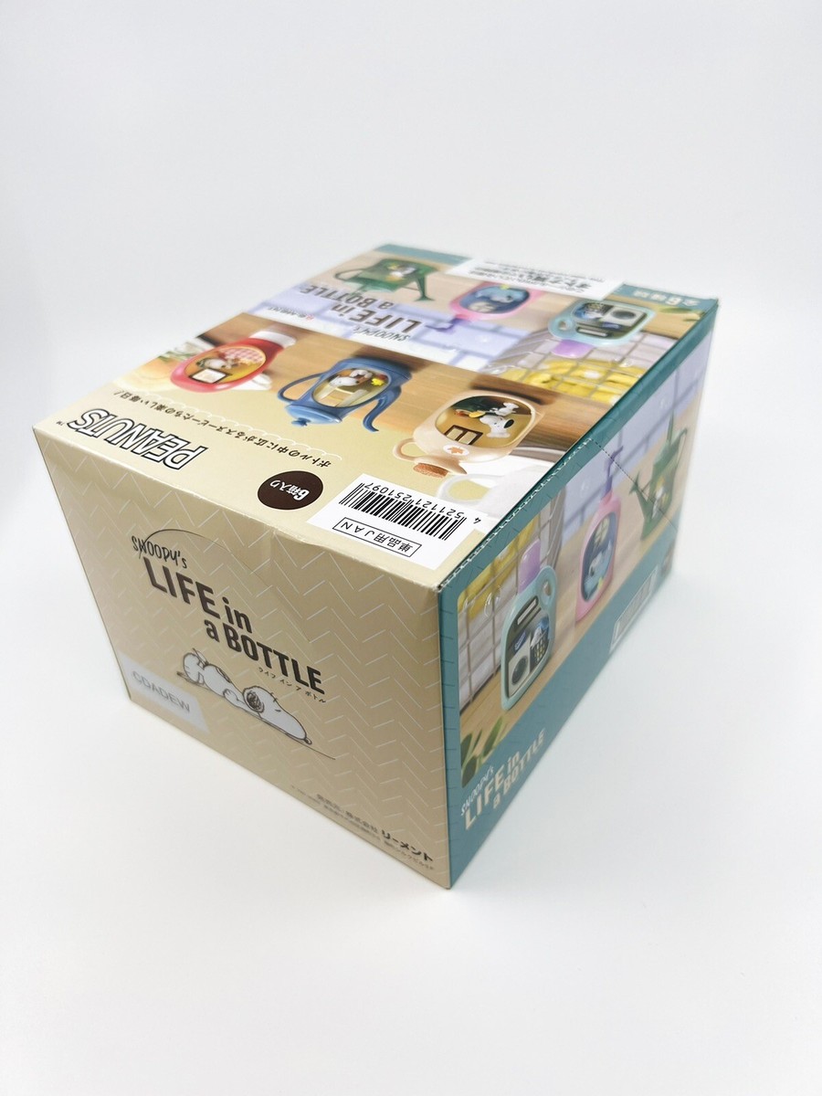 【BOX】SNOOPY’s LIFE in a BOTTLE リーメント Re-Ment] Snoopy-Life in a bottle