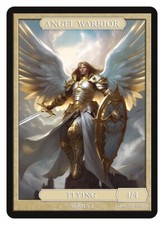 Ficha Angel Warrior Givemana Fichas Magic The Gathering Magic The Gathering Magic The Gathering