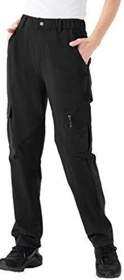 Outdoor Sports Brand Women's Hiking Cargo Pants Water-Resistant Quick Dry UPF 50