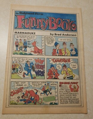 Vintage Sunday Comics Funnybook 1979