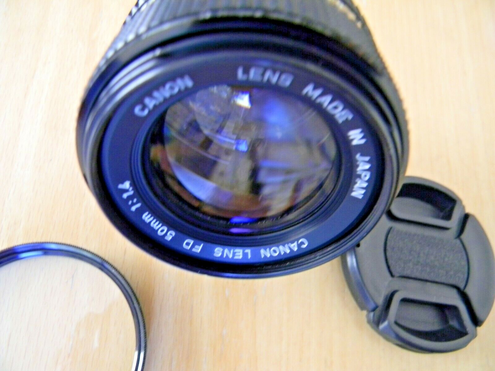Canon Manual Focus Lens 50mm f/1.4 FD Mount For Canon AE1 Program