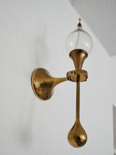 Lampa olejowa Clear Drops, wzór Freddie Andersen, vintage, duńska