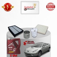 Kit Wartung Filter Und ÖL FüR Toyota Celica 1.8I 16V VT-I 105KW 143CV 2002 -