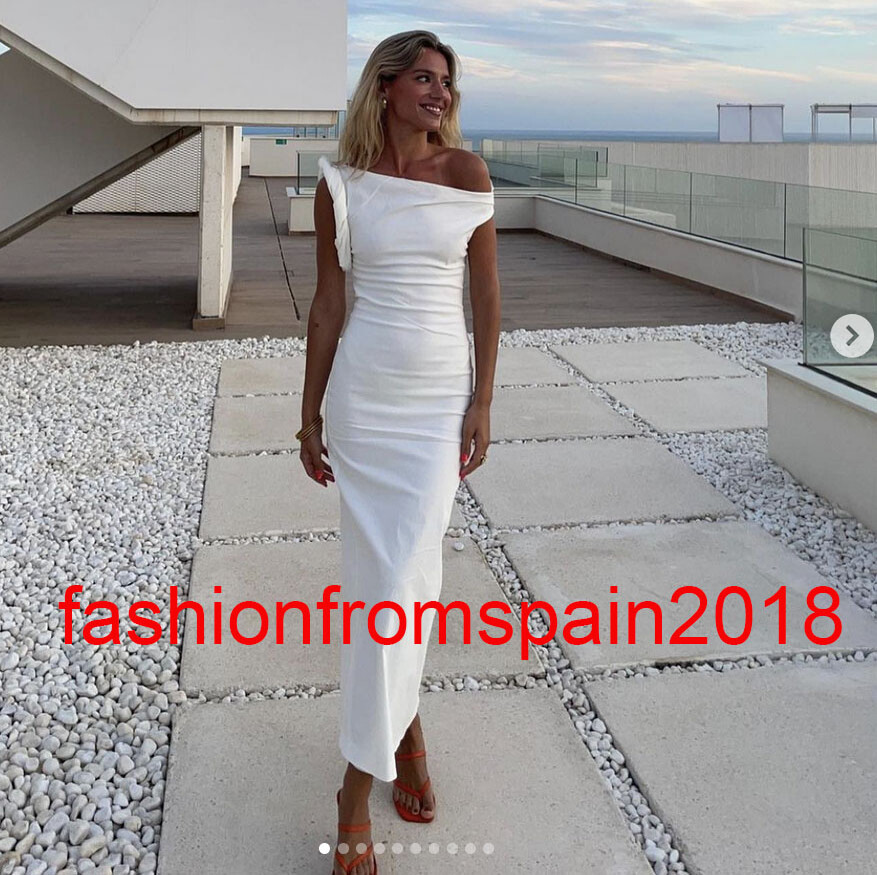 zara white off the shoulder dress