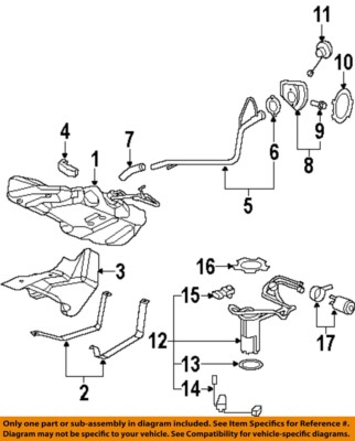 GM OEM 09-10 Cobalt,G5 Fuel System Fuel System Components-Filler Pipe ...