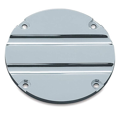 Kuryakyn Hypercharger Blood Grooved Chrome Trap Door (8476)