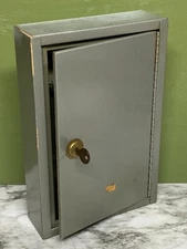MMF Ind. Steel Security Key Cabinet Box 30 Key Capacity 12” x 8" x 2.5"