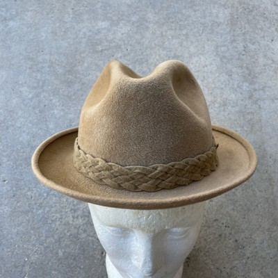 Vtg Stetson Hat The Imperial Fur Fedora 