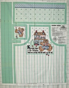 Keeping House Apron Fabric Panel Daisy Kingdom 36 X44 Remnant Ebay