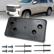 For 2021-2023 Chevrolet Suburban Front License Plate Frame Holder Mount Bracket