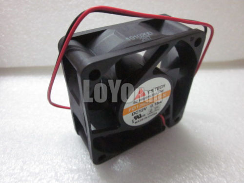 New Y.S TECH FD126025HB-N 6025 DC12V 0.18A Cooling fan 60x60x25mm 2wire 2-pin - Picture 3 of 4